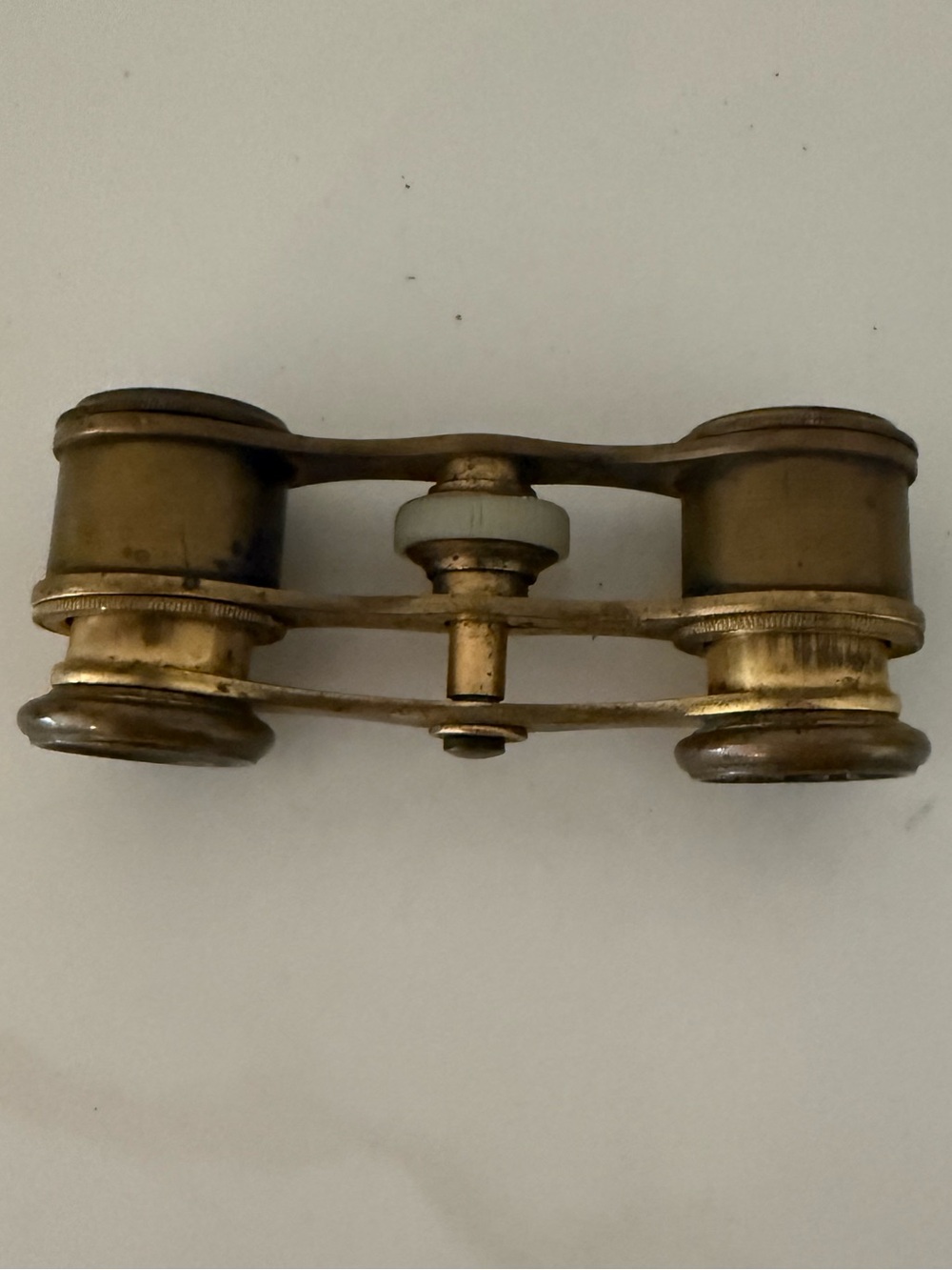 Antique Bretano’s Paris Brass Opera Glasses Binoculars - Brass Finish